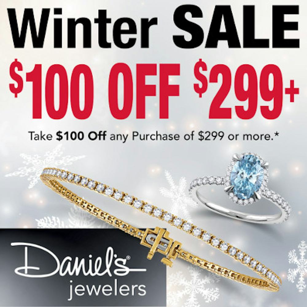 Daniels Jewelers Winter Sale