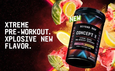 Meet Our Most Advanced Pre-Workout in NEW Watermelon Lemonade from GNC