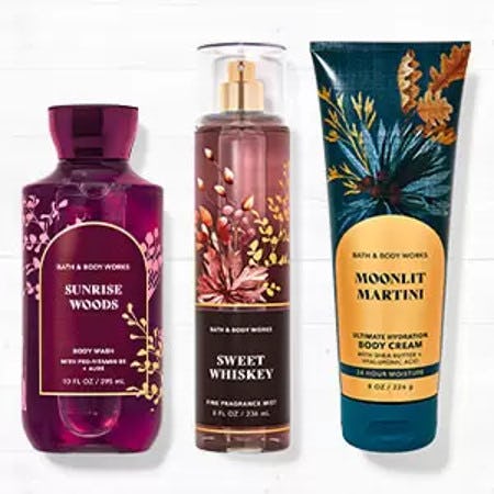 All Full-Size Body, Skin and Hair Care Buy 3, Get 3 Free from Bath & Body Works