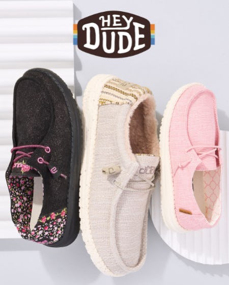 Stay Casual & Comfy with HEYDUDE from Rack Room Shoes                         