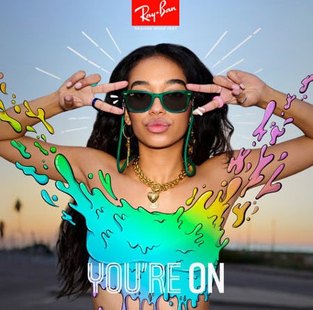 Ray-Ban Colorblock Collection Is Here from Sunglass Hut
