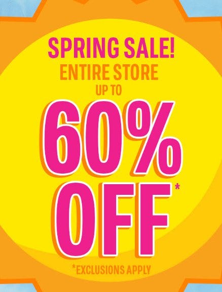Spring Sale: Up to 50% Off Entire Store from The Children's Place