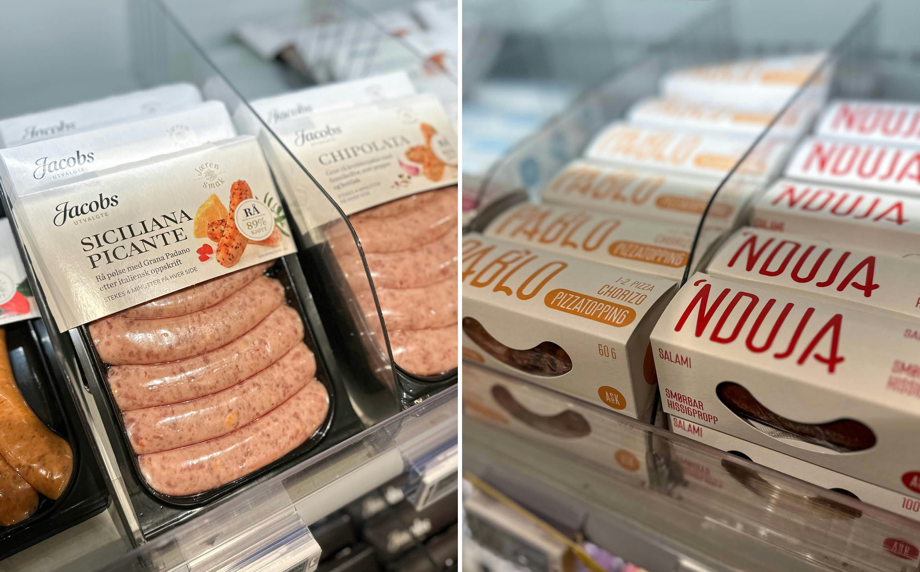 Jacobs pølser og Nduja fra CC Mat