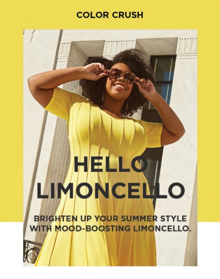 Color Crush: Limoncello from Ashley Stewart