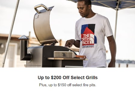 Up to $200 Off Select Grills plus More from Dick's Sporting Goods