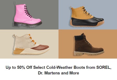 Dr martens hotsell cold weather