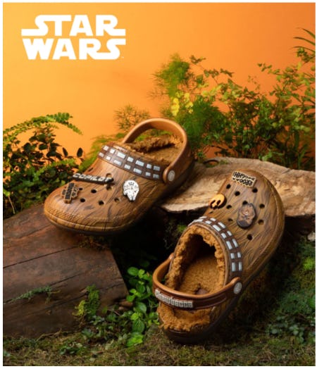 New Crocs Arrival: Chewbacca Clogs from Rack Room Shoes