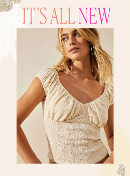 It's All New from Free People