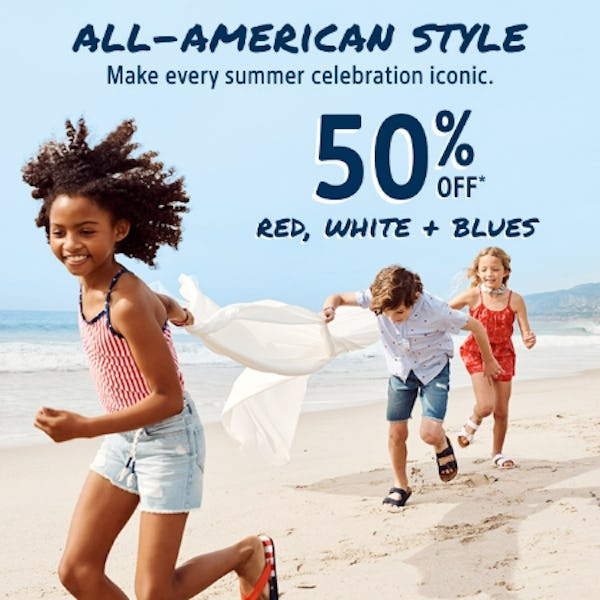 All-American Style 50% Off