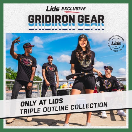 Kick-off a new NFL season with exclusive Gridiron Gear from Lids!