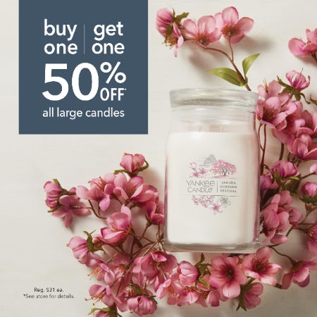 Yankee Candle In-Store Deals from Yankee Candle