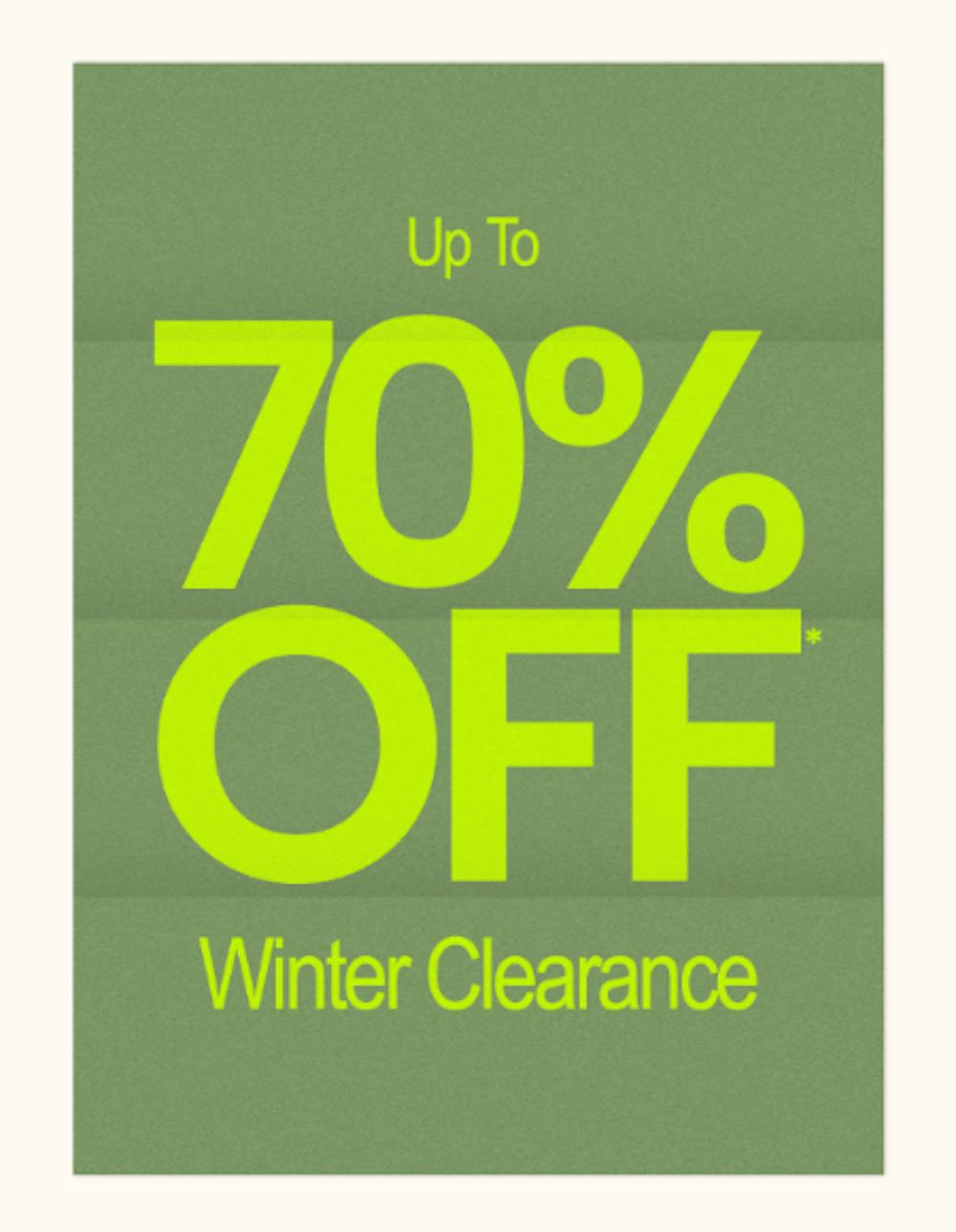 Sale Tags (Pk of 100): Winter Clearance – Inform Promotions