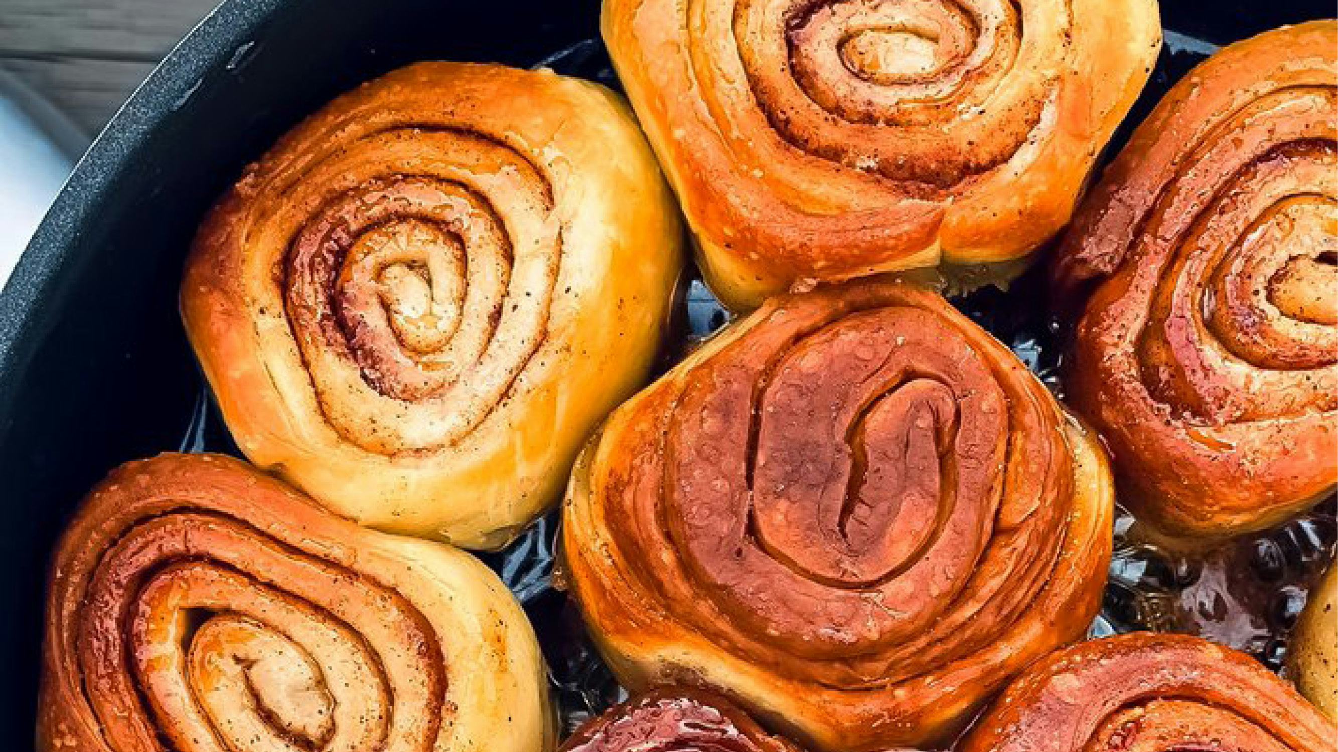 Turmat – kanelboller på primus