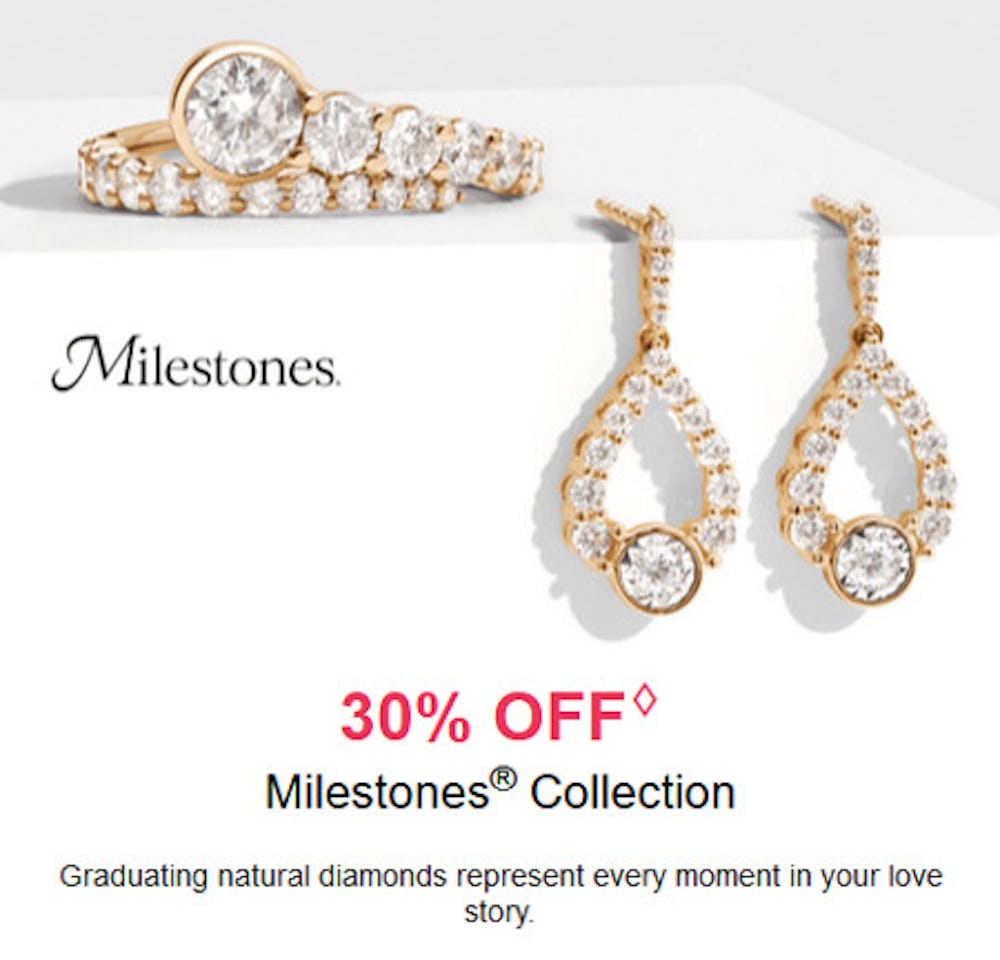 30% off Milestones Collection