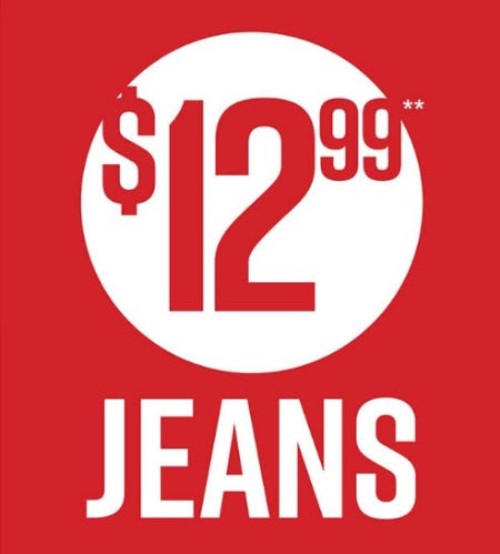 $12.99 Jeans from Hot Topic