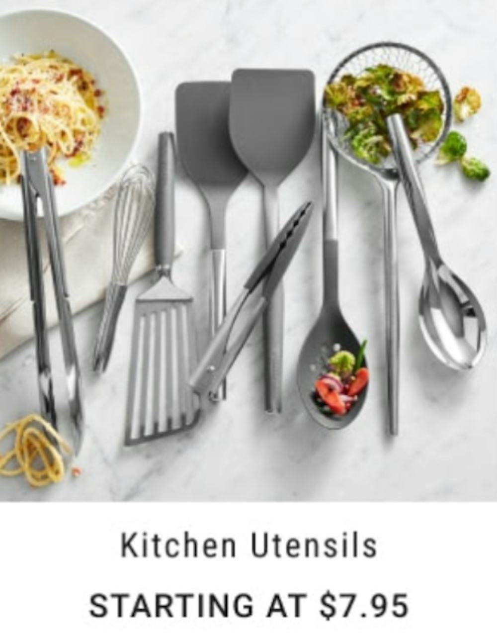 Starting at $7.95 Kitchen Utensils