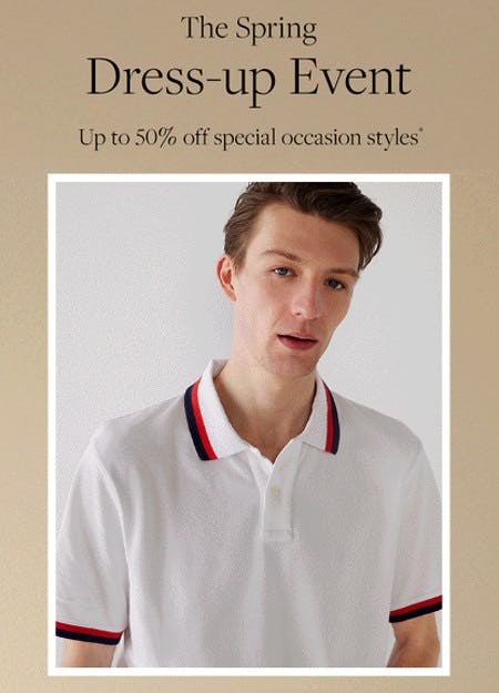 Up to 50% Off Special Occasion Styles