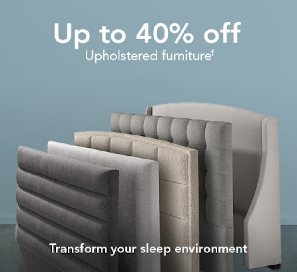 Up to 40% Off Upholstered Furniture