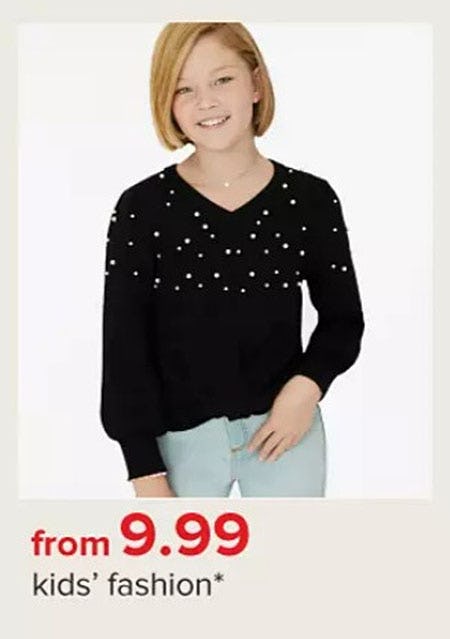 From $9.99 Kids' Fashion from Belk