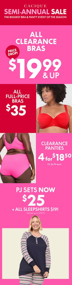 Cacique Semi-Annual Sale