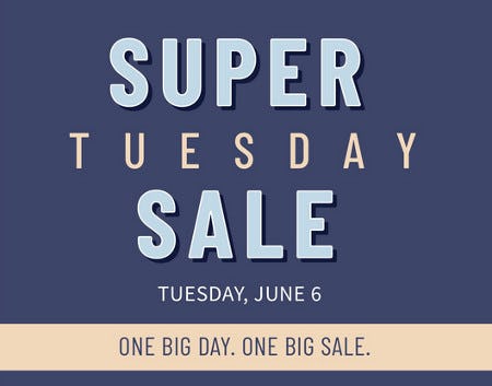 Super Tuesday Sale