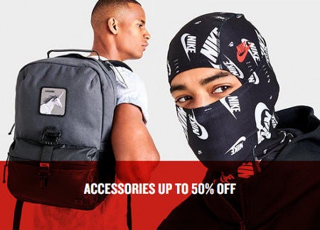 Accessories Up to 50% Off