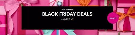 Black Friday: Up to 50% Off