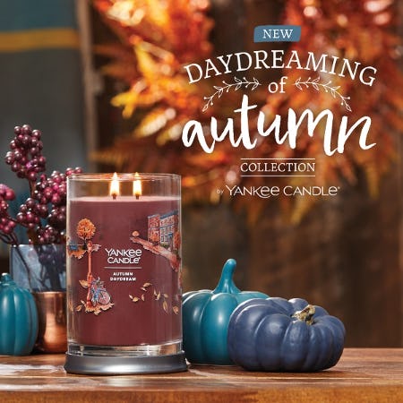 NEW Daydreaming of Autumn Collection from Yankee Candle Company