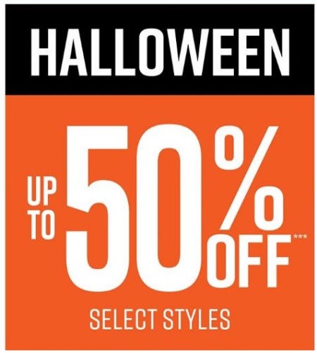 Halloween up to 50% Off Select Styles from Hot Topic