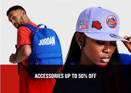 Accessories Up to 50% Off from JD Sports