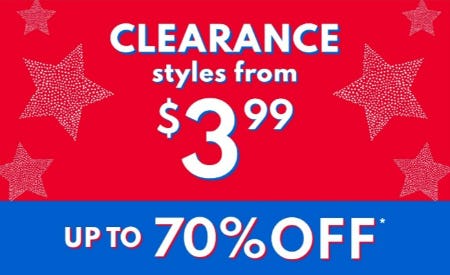 Clearance Up to 70% Off from Carter's Oshkosh