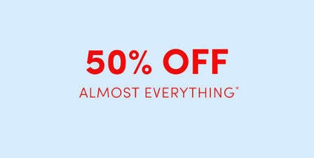 50% Off Almost Everything from Torrid