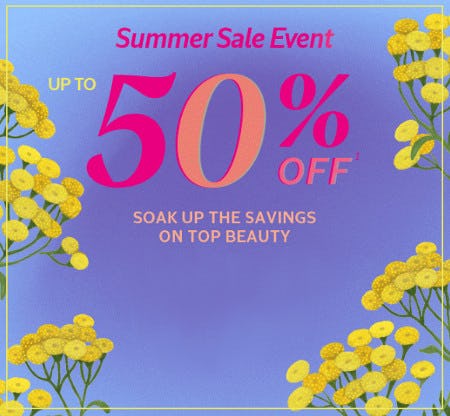 Summer Sale Event: Up to 50% Off