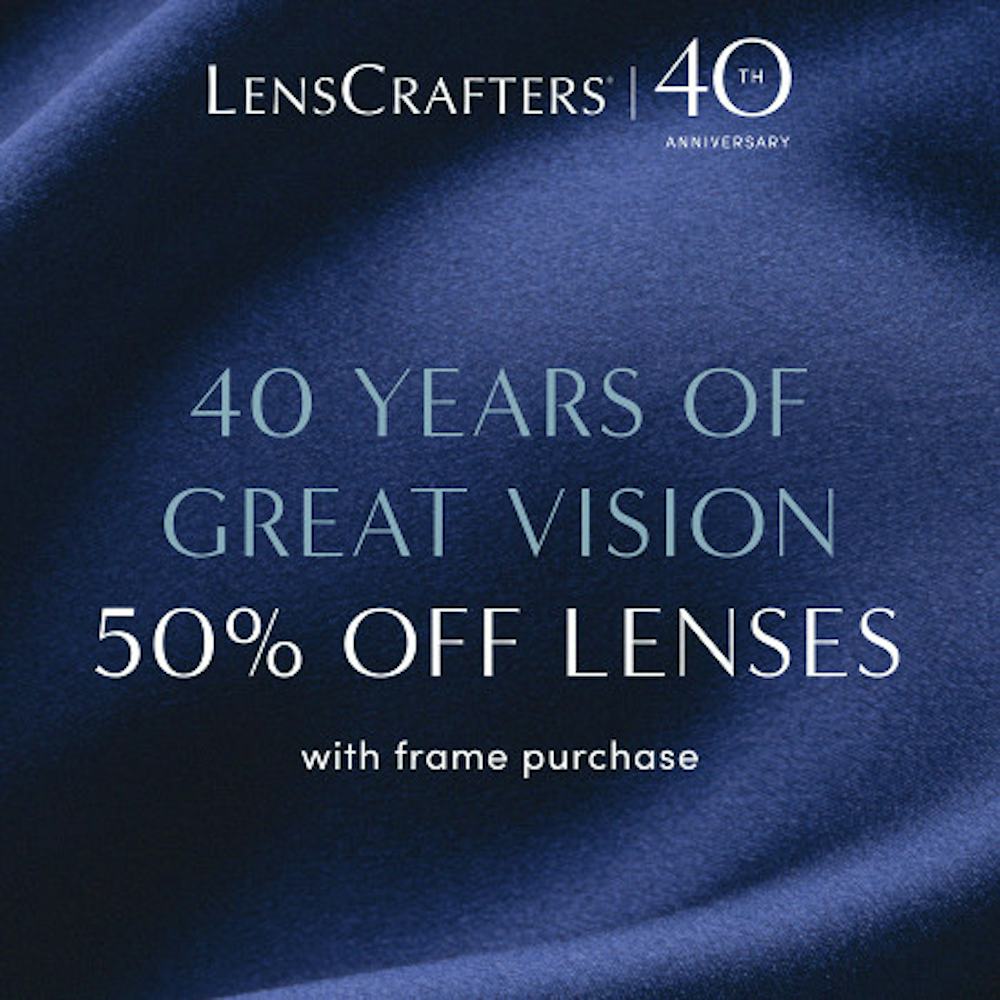 40 YEARS OF GREAT VISION