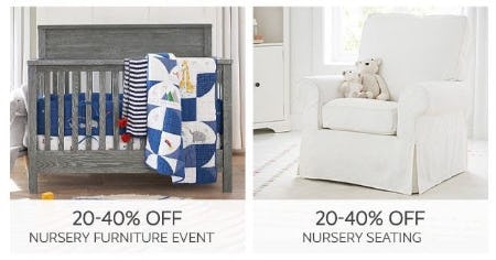 pottery barn nursery furniture