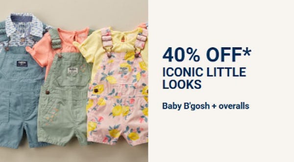 40% Off Iconic Little Looks