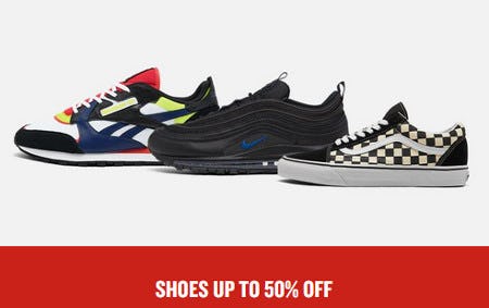 Shoes Up to 50% Off