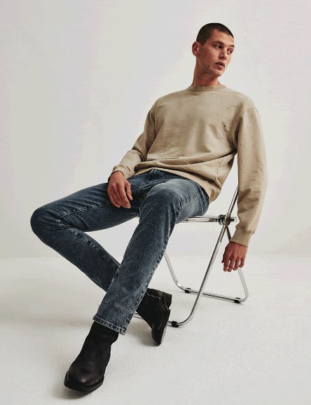 His go-to Slim Fit from AG Jeans