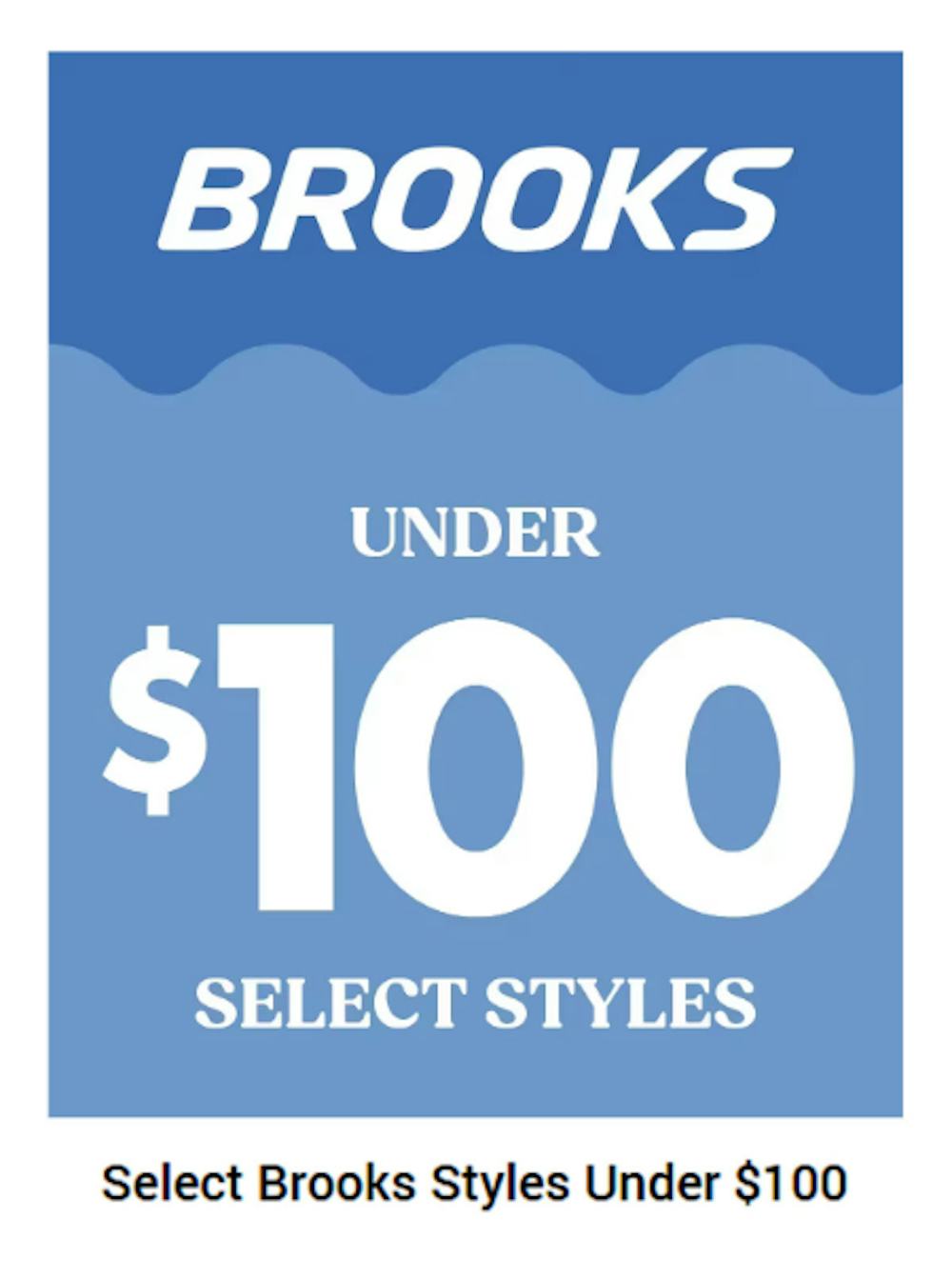 Select Brooks Styles Under $100