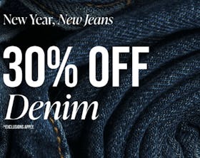 30% Off Denim