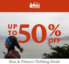 Up to 50% Off Run & Fitness Clothing Deals