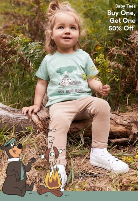 BOGO 50% Off Baby Tees from Cotton On Kids