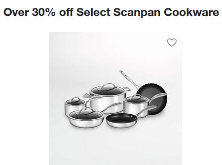 Over 30% Off Select Scanpan Cookware from Crate & Barrel