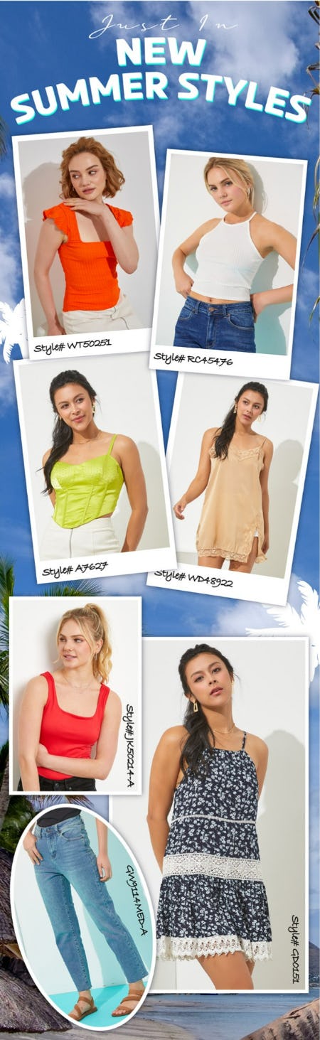 Just In: New Summer Styles from Papaya