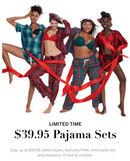 $39.95 Pajama Sets from Victoria's Secret