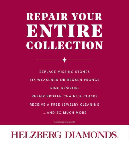 REPAIR FAIR from Helzberg Diamonds
