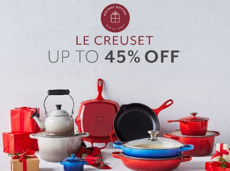 Le Creuset Up to 40% Off
