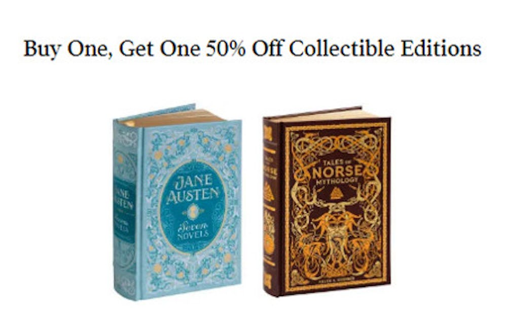 Buy One, Get One 50% Off Collectible Collections 