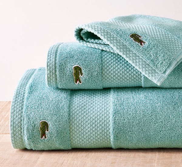 60% off Lacoste Towels, Robes and Rugs