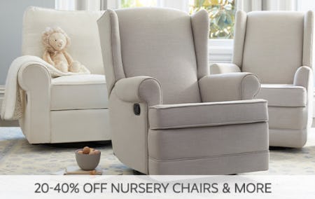 20 40 Off Nursery Chairs More At Pottery Barn Kids Short Pump Town Center